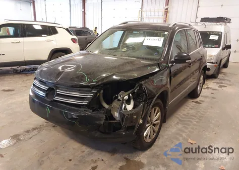 2017 Volkswagen Tiguan 2.0T Wolfsburg Edition from USA, damaged, VIN WVGSV7AX8HK002475